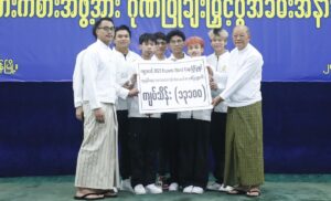 Myanmar team receives over $600,000 in national awards after EWC victory