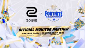 ZOWIE inked as official partner for 2025 Fortnite Global Championship