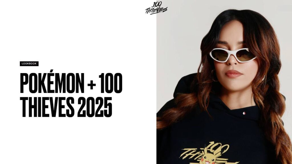 100 Thieves teams up with Pokémon for a limited-edition clothing line