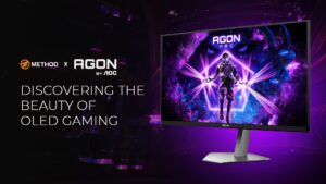 Method partners with AGON by AOC for gaming monitor supply