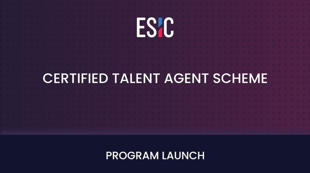 ESIC launches certified talent agents programme for esports and gaming