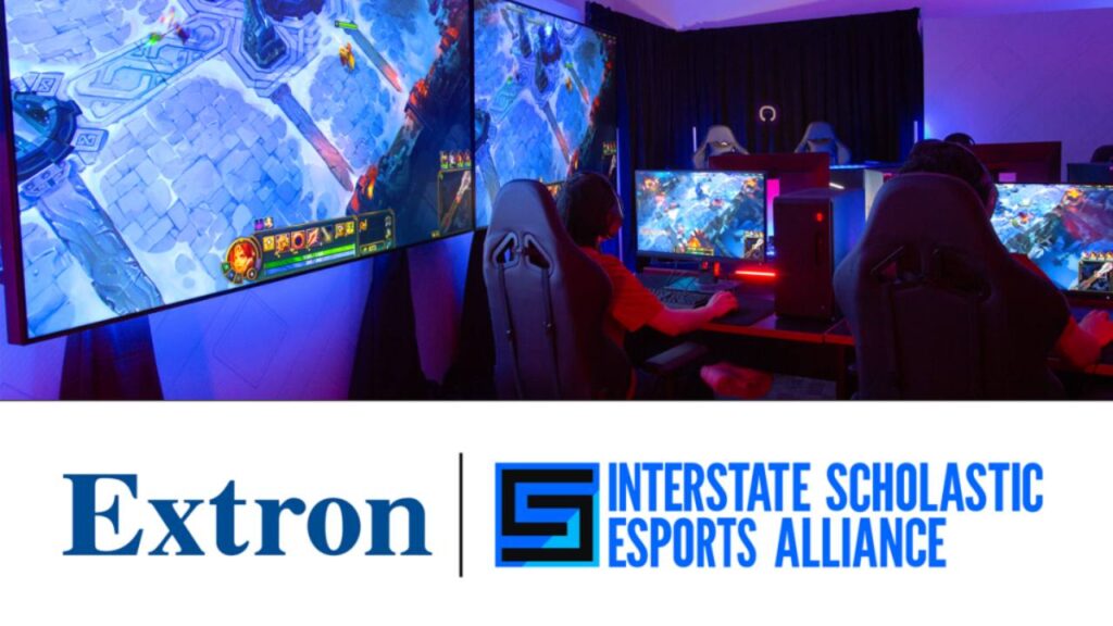 Extron partners with ISEA to build esports labs in schools