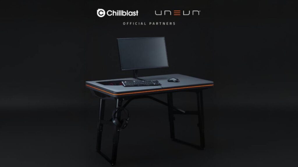 Chillblast partners with UNEVN to deliver foldable desk setups to the mass market