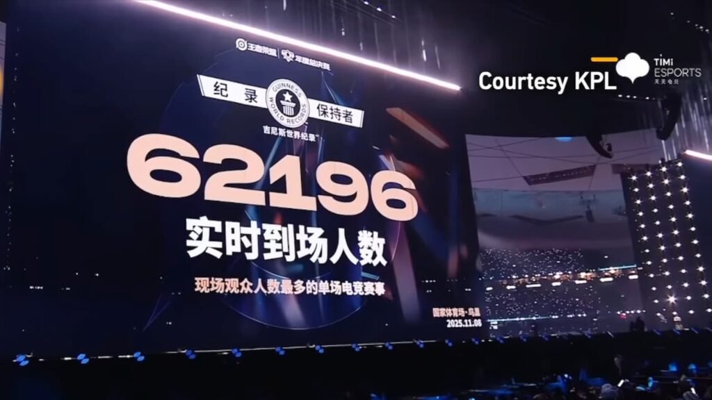 Honor of Kings breaks Guinness World Record for largest esports attendance