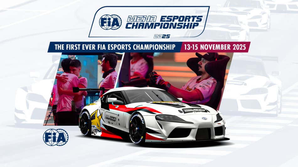 MENA Esports Championship gets FIA approval as the first official racing esports event