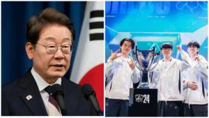 President of South Korea congratulates esports team T1 on LoL Championship victory