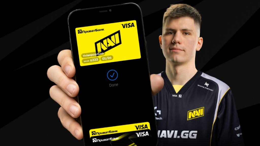 PrivatBank teams up with Visa and NAVI to launch cashback card for gamers