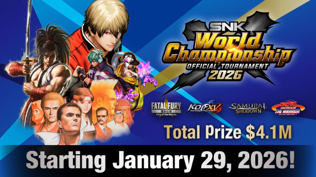 SNK World Championship 2026 announced with $4.1 million prize pool