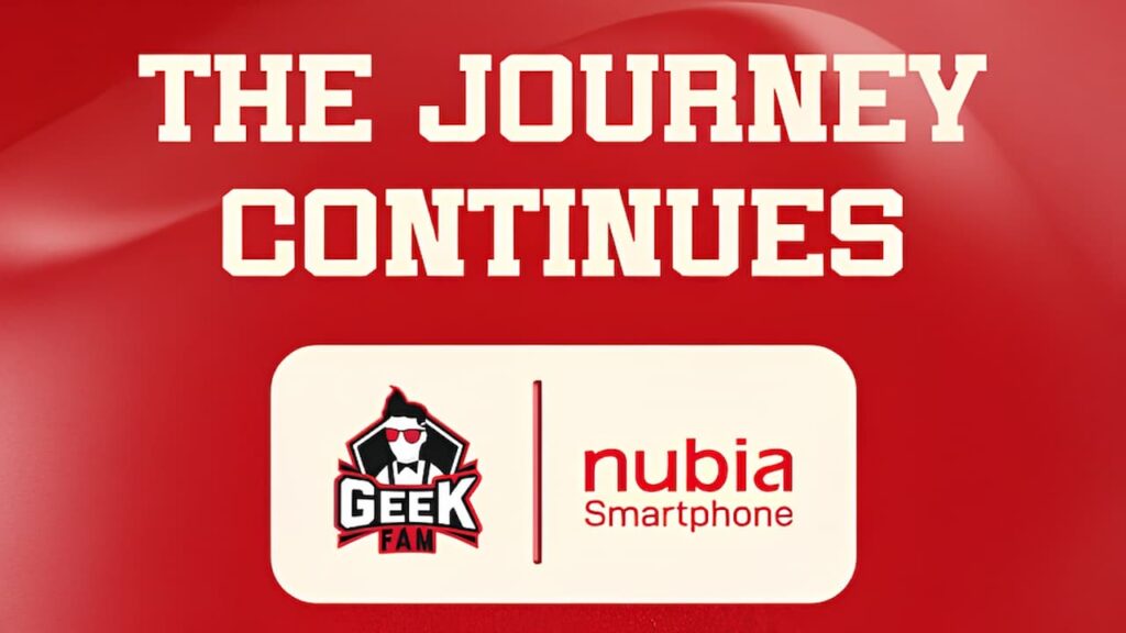 Geek Fam Indonesia extends partnership with Nubia Indonesia