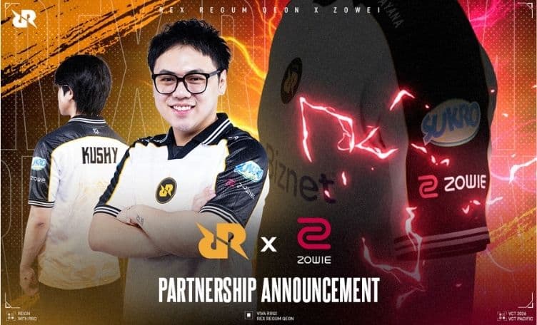 RRQ announces official partnership with ZOWIE