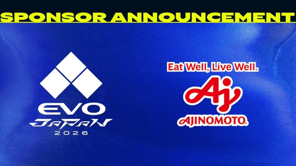 Ajinomoto announced as sponsor for EVO Japan 2026