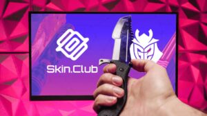 G2 Esports partners with Skin.Club as official CS2 skin partner