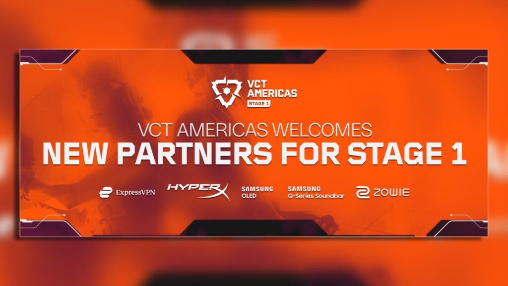 Riot Games confirms sponsors for VCT Americas ahead of Stage 1