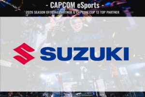 Suzuki to sponsor CAPCOM CUP 13 and major Street Fighter esports tournaments