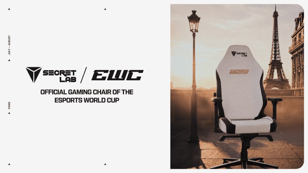 Secretlab returns as Official Gaming Chair Partner for EWC 2026