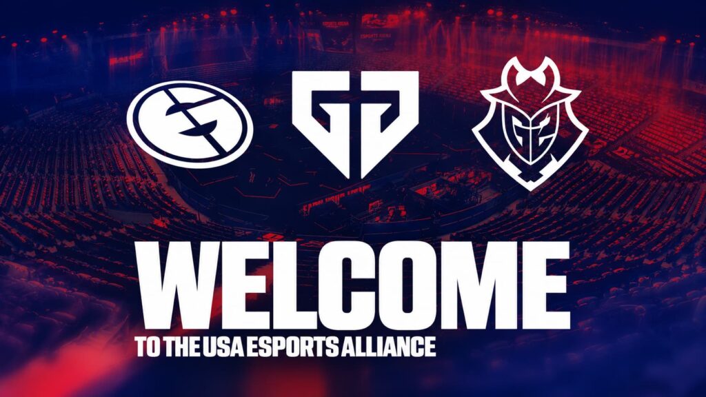 Evil Geniuses, G2 Esports, and Gen.G join USA Esports Alliance