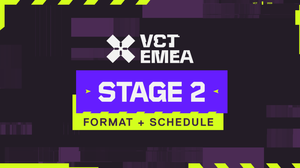Riot Games unveils VCT EMEA Stage 2 format