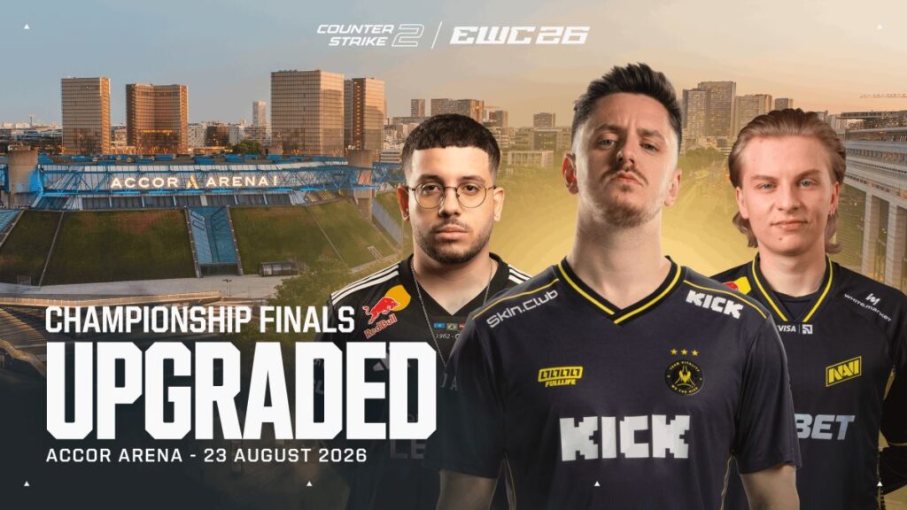 EWC 2026 selects Accor Arena for CS2 Grand Finale in Paris