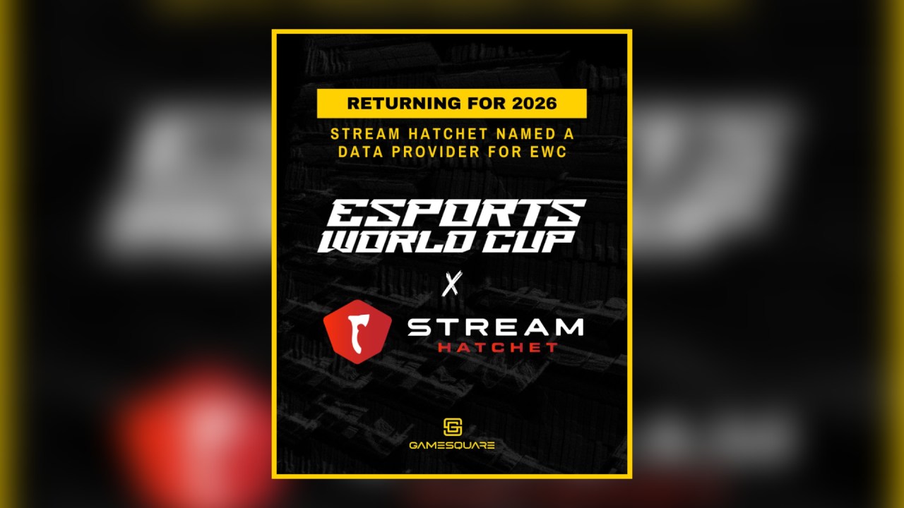 Stream Hatchet named official data provider for EWC 2026