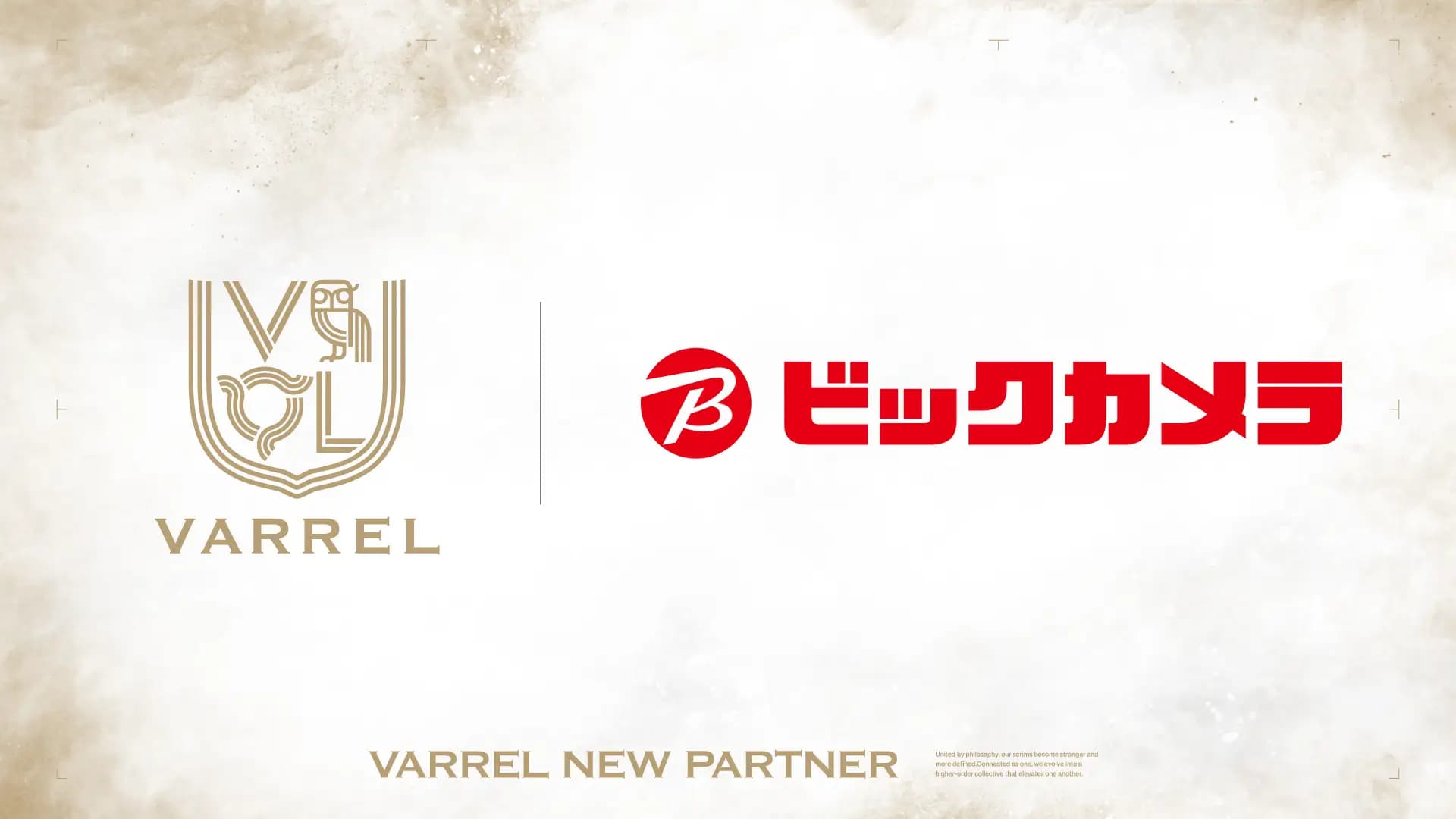 VARREL signs sponsorship deal with Bic Camera