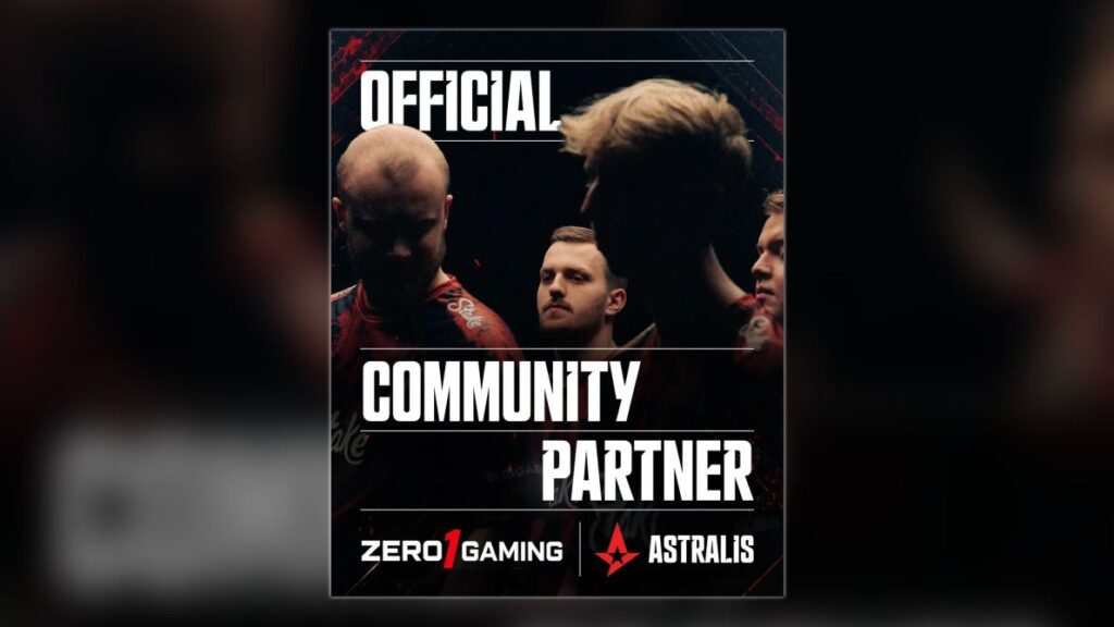 Zero1Gaming signs partnership deal with Astralis