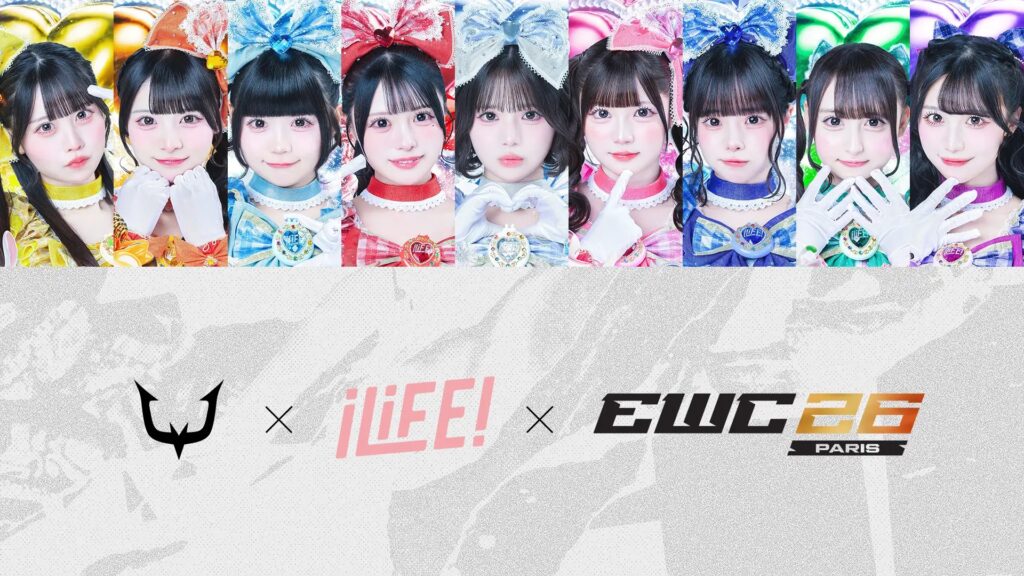 REJECT partners with idol group iLiFE! for EWC 2026 promotion