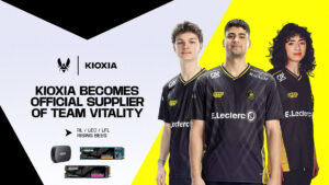 Team Vitality signs KIOXIA as a new partner for 2026