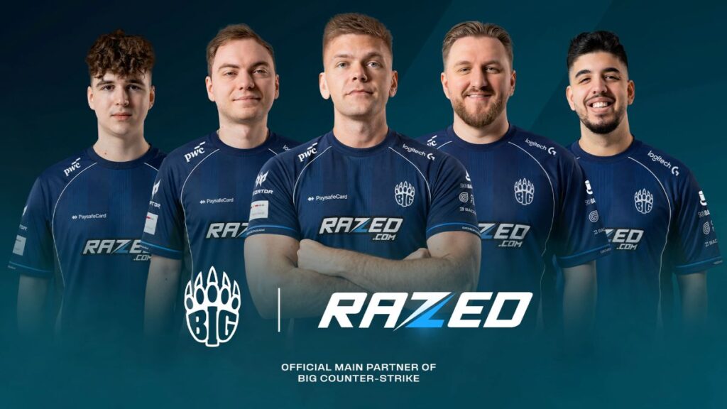 BIG names Razed as main partner for CS2