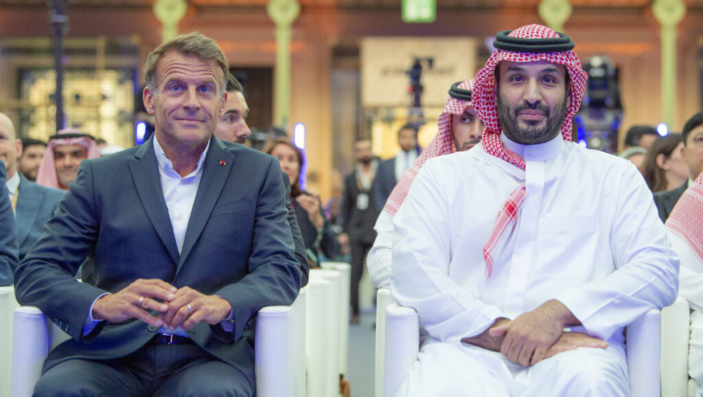 Macron, Saudi Crown Prince, FIFA President and Cristiano Ronaldo attend EWC 2026 Paris Finals