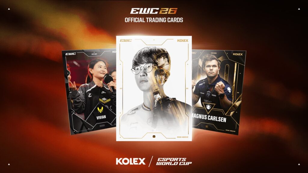 Esports World Cup announces multi-year trading card partnership with Kolex