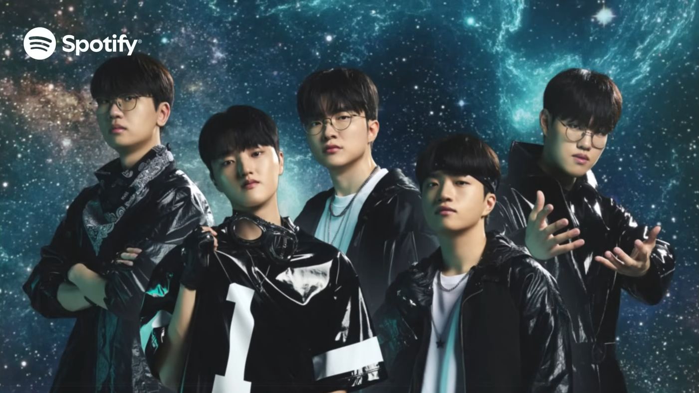 T1 collaborates with Spotify and K-pop group SEVENTEEN for esports anthem release