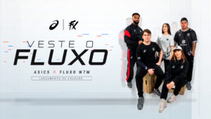 ASICS and Fluxo W7M launch official apparel collection