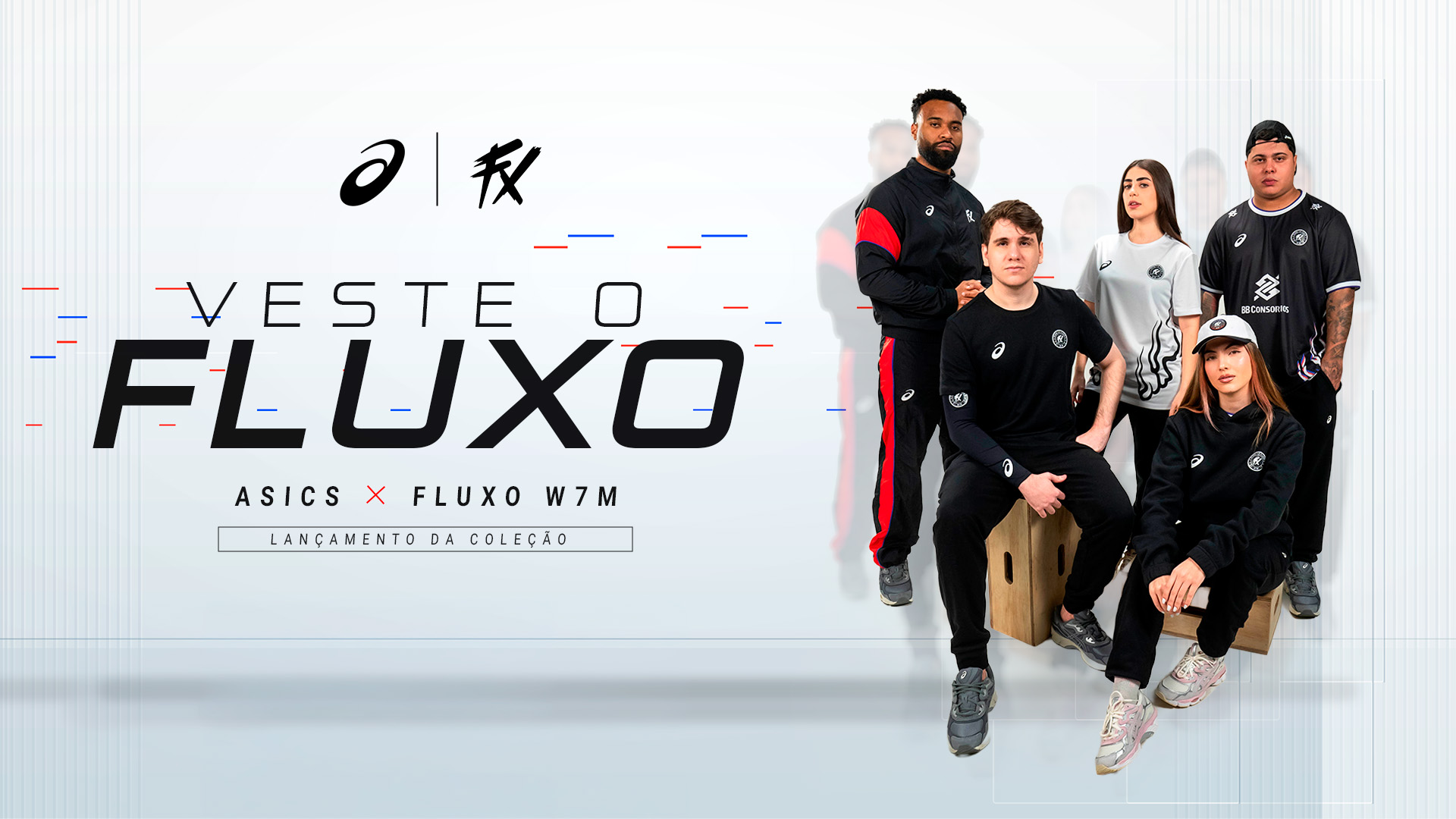 ASICS and Fluxo W7M launch official apparel collection
