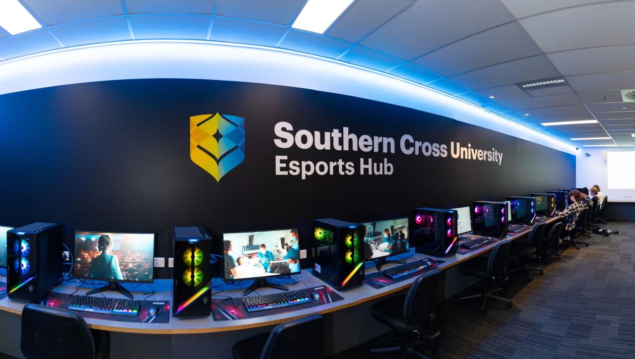 Southern Cross University opens esports hub on Gold Coast campus