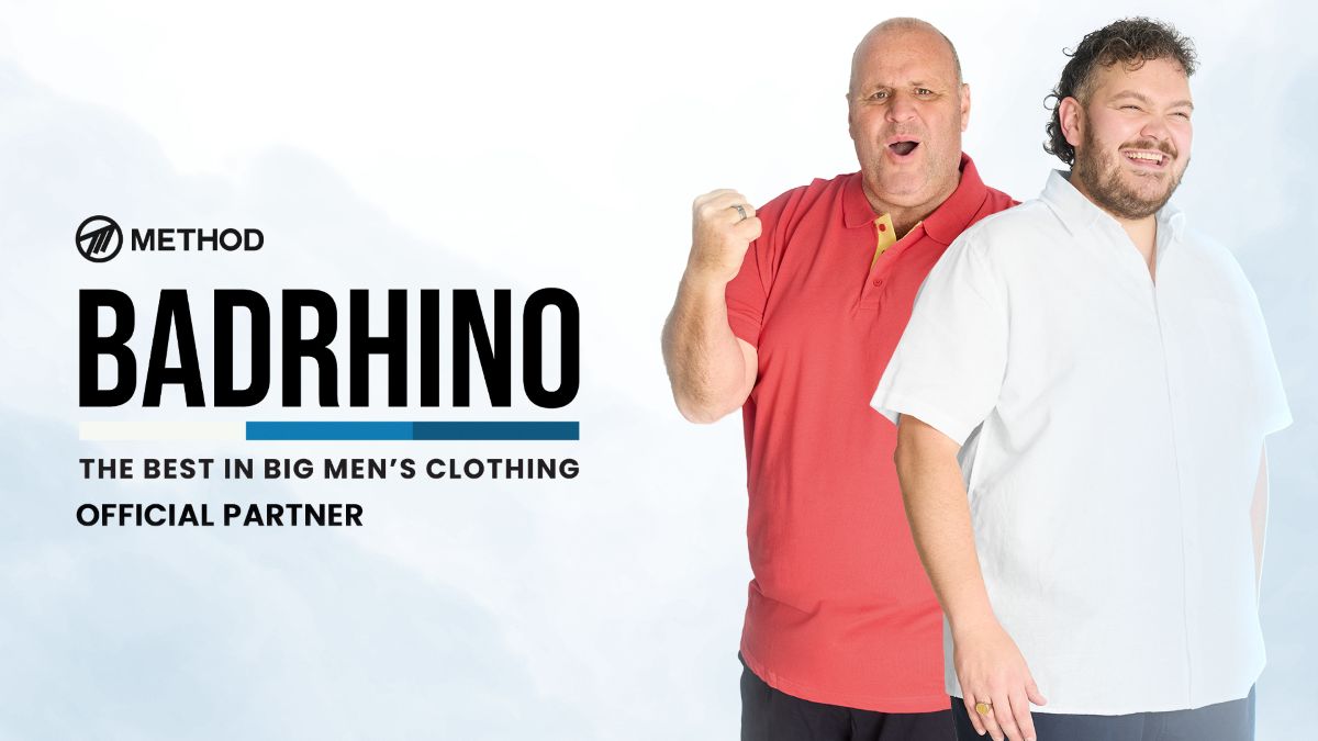 Method partners with Big & Tall menswear brand BadRhino