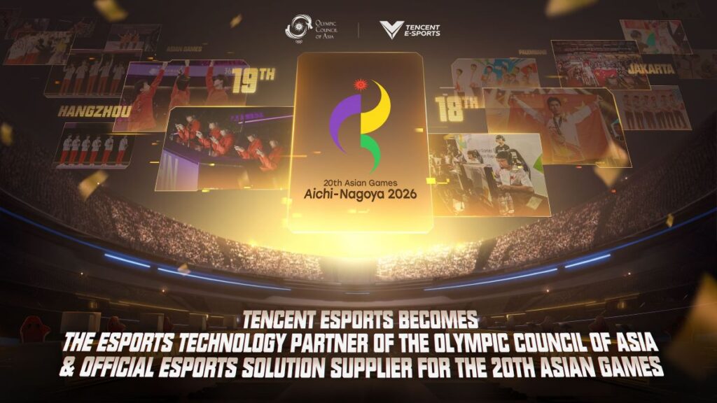 Tencent Esports to power technical infrastructure for Asian Games in Japan