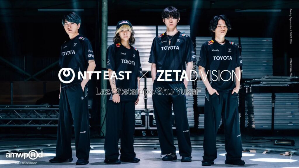 ZETA DIVISION signs sponsorship deal with NTT East