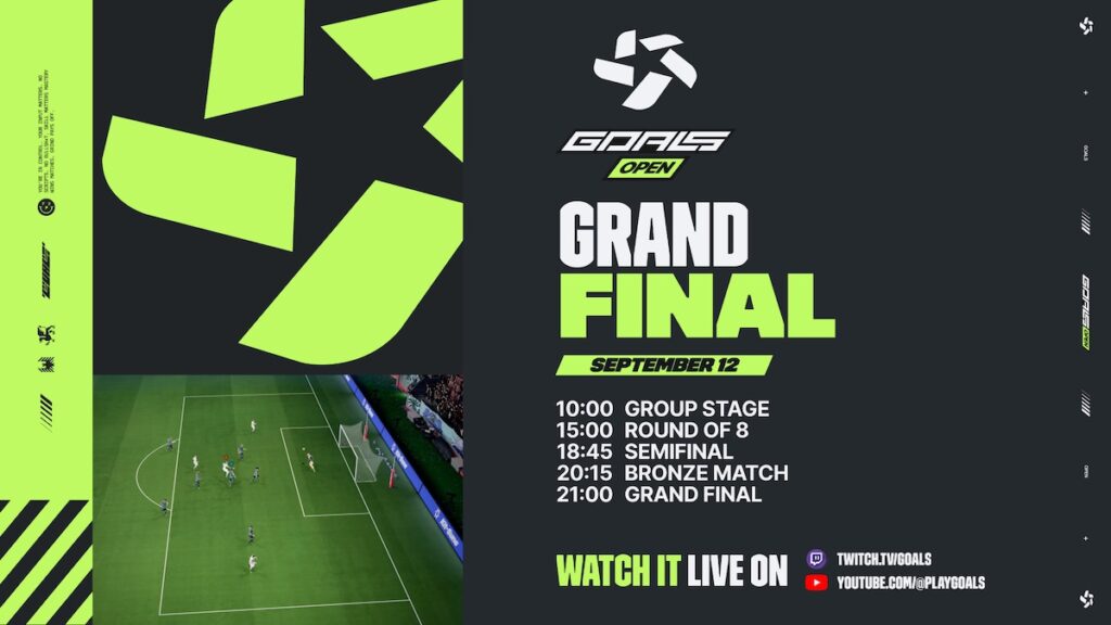 GOALS set to host inaugural Open Grand Finals in Stockholm