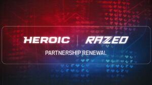 HEROIC secures multi-million dollar partnership renewal with Razed