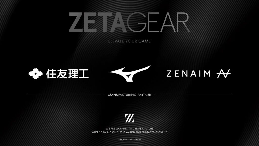 ZETA DIVISION launches ZETA GEAR with ZENAIM and Mizuno