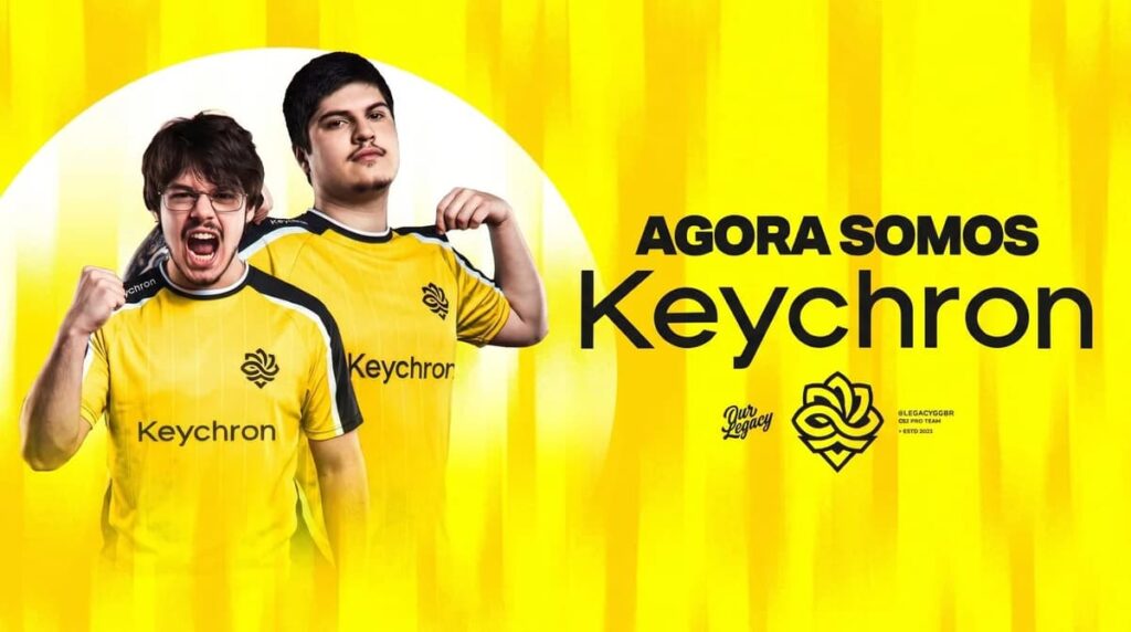 Keychron becomes official partner of Brazilian CS2 team Legacy