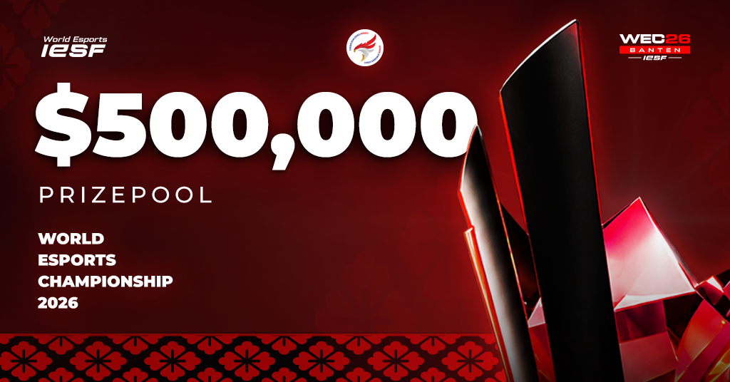 IESF announces $500,000 prize pool for WEC26