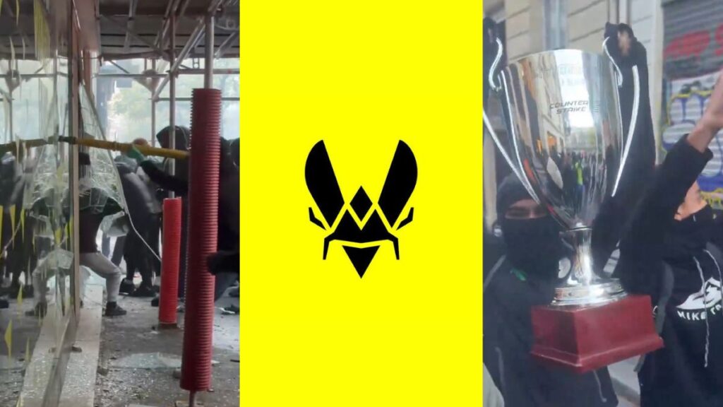 Team Vitality’s V.Hive venue looted during Paris protests