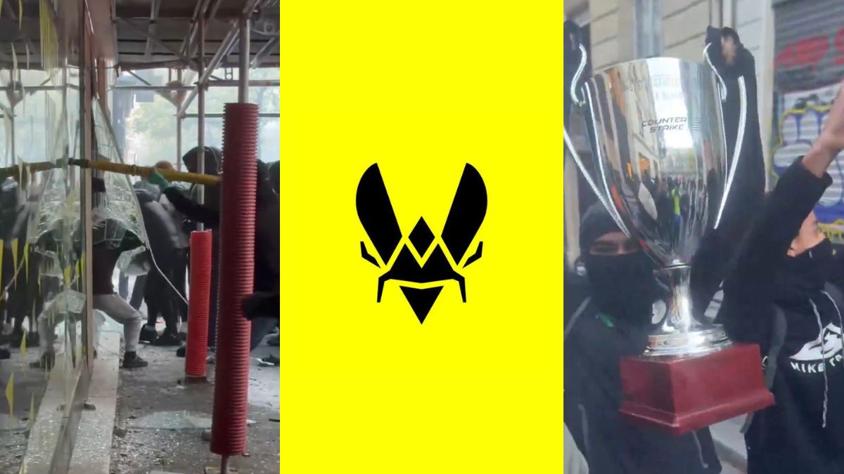 Team Vitality’s V.Hive venue looted during Paris protests